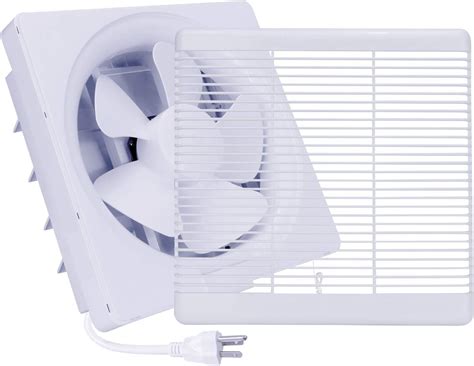 exhaust shutter fan  cfm  direction reversible strong airflow wall mounted vent fans