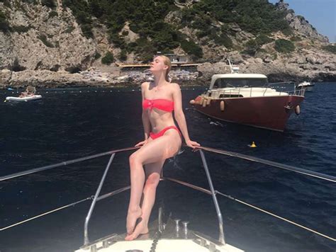 Elle Fanning Admits She Stole Pink Bikini From Sister Dakota Fanning