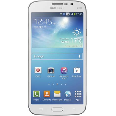 samsung galaxy mega gt  gb smartphone  white bh