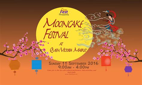 mooncake festival at queen victoria market melbourne