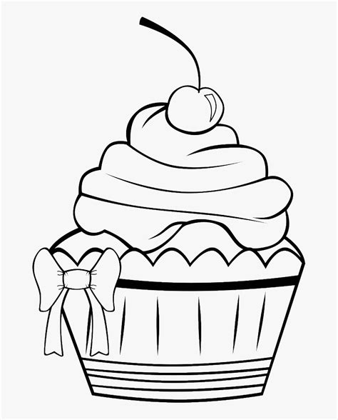printable birthday cupcake coloring pages  printable templates