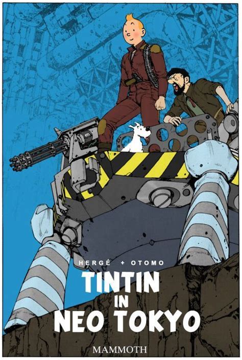 les aventures de tintin album imaginaire tintin  neo tokyo comic manga comic art comic