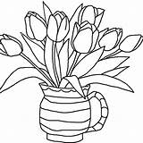 Drawing Kids Flower Flowers Bunch Bouquet Drawings Pencil Clip Arrangement Bouquets Draw Simple Tulips Plant Easy Kid Coloring Pages Getdrawings sketch template