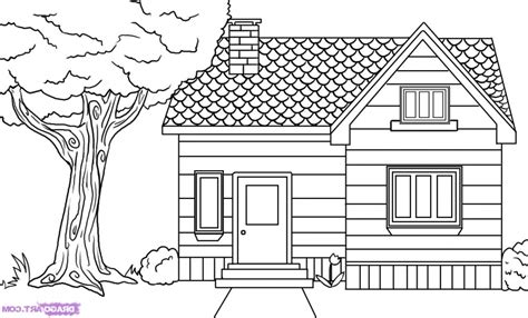 simple house drawing  kids  paintingvalleycom explore collection  simple house drawing