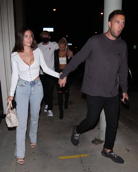 josie canseco and jake paul step out for dinner in weho 12 photos