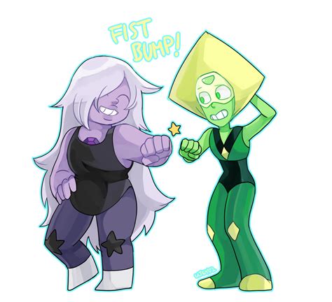 Fist Bump Amedot Steven Universe Know Your Meme