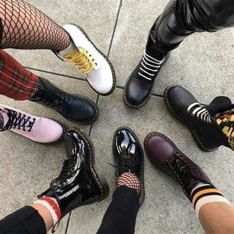 style docs martens   heart  boots  martens shoes aesthetic grunge