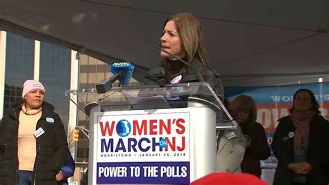 new jersey s first lady tammy murphy reveals at women s march that she