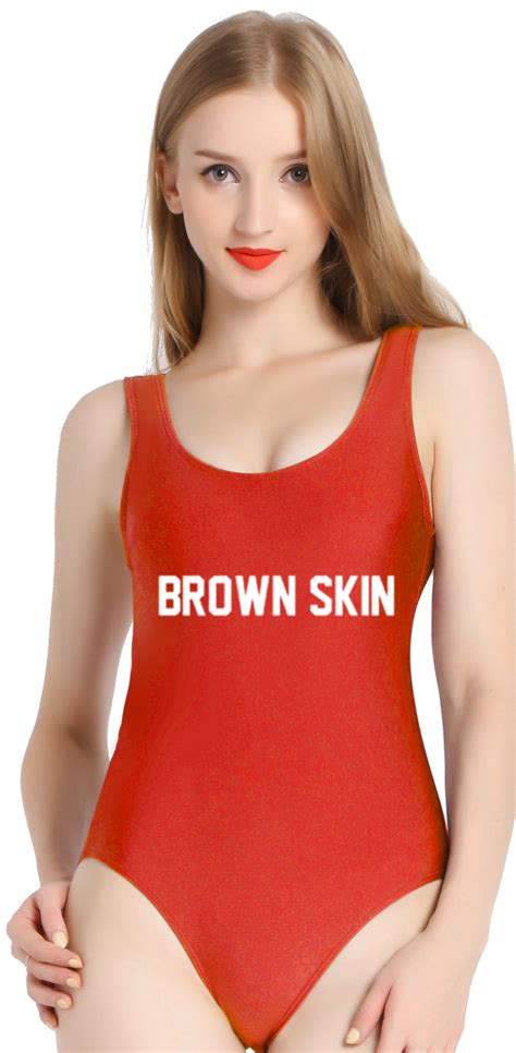 pinjia brown skin swimsuit women sexy swimwear suits one piece bathing