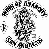 Sons Anarchy sketch template