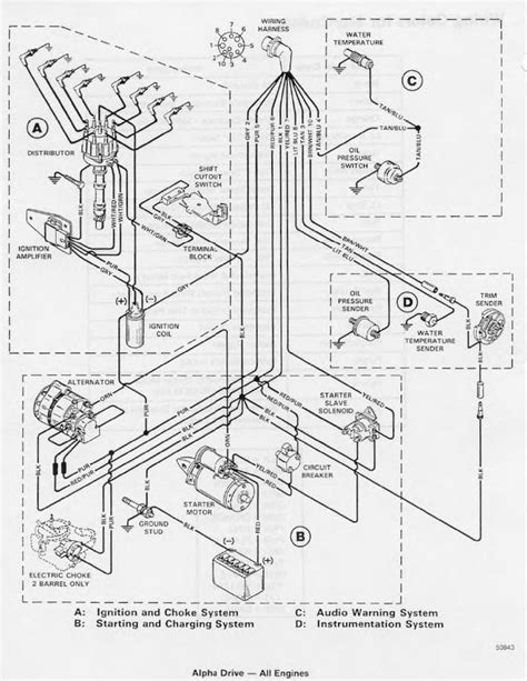 mercruiser   wiring diagram ford