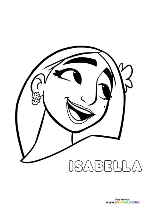 cute isabella coloring page  printable coloring p vrogueco