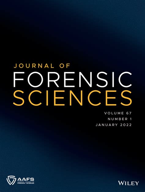journal of forensic sciences wiley online library
