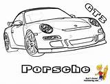 Coloring Porsche Car Cars Pages Gt3 Drawings Sport Corvette Colouring Drawing Race Sports Gusto Print Coloringhome Viewing sketch template
