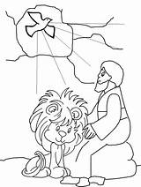 Daniel Coloring Pages Bible Den Lions Testament Old Nw King Lion Rehoboam Solomon Printable Book Kids Printables Character Print Popular sketch template