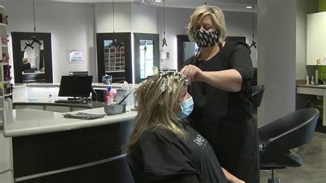 nail hair salons reopen  statewide order youtube