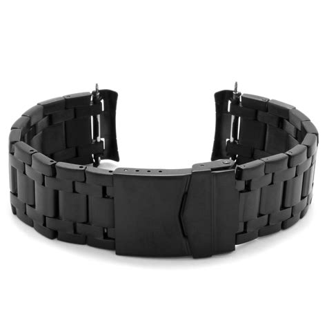 Black Stainless Steel Band For Luminox Navy Seal 3000 3900