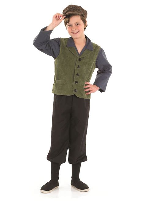 victorian school boy childrens dress  costume  fun shack