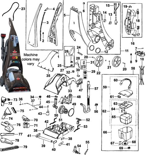 bissell proheat  parts diagram wiring diagram pictures