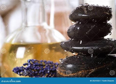 spa tools stock image image  bottle massage therapy