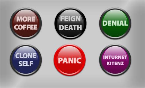 pushing  panic button effect indesignsecrets
