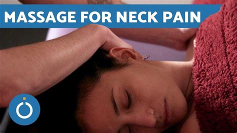 Massage For Neck Pain Relaxing Neck Massages Youtube