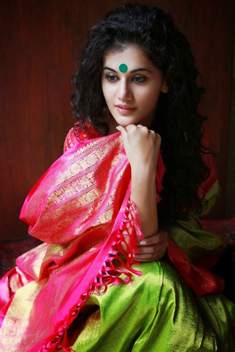 actress tapsee saree  actress saree photossaree photoshot saree photosindian girls