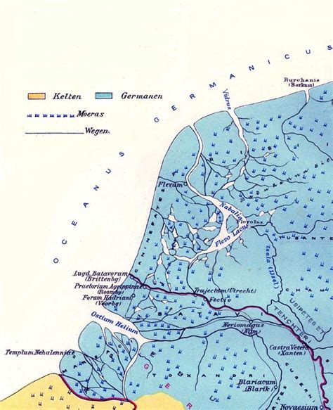 nederland  de romeinse tijd cartografie oude kaarten romeinse geschiedenis