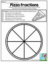 Fractions Pizza Math Worksheets Fun Fraction Activities Grade Worksheet Teaching Activity Hands 3rd Simple Prep Work Ways Year First Packet sketch template