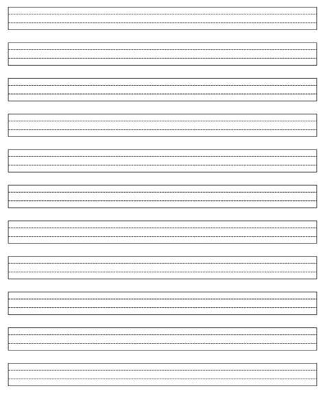 printable blank writing pages     printablee