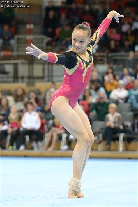 german talent kim janas female gymnast leotards dynamic athlete