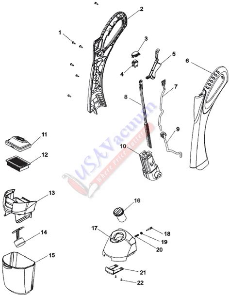 hoover  floormate spinscrub widepath parts list schematic hoover model  parts list