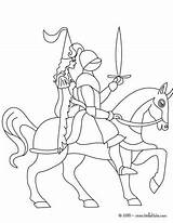 Princess Knight Horseback Pages Coloring Hellokids Color Knights Fantasy Print Google Dessin Agriculteur Amb Cerca Visit Online Médiévales sketch template