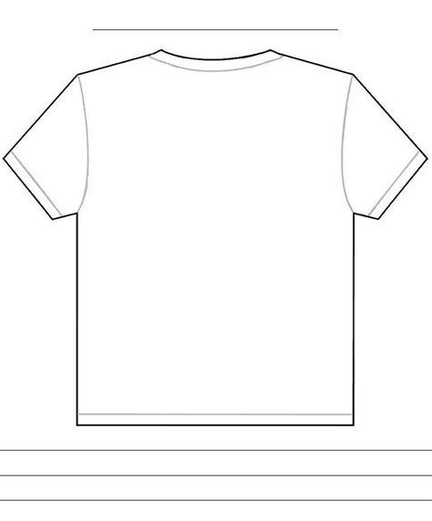 shirt template