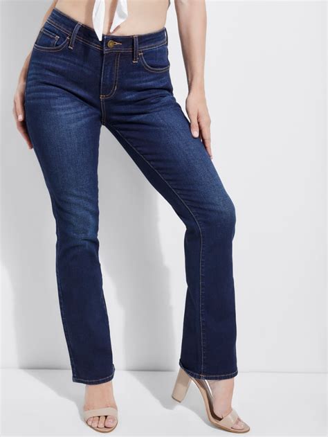 Mid Rise Bootcut Jeans Guess
