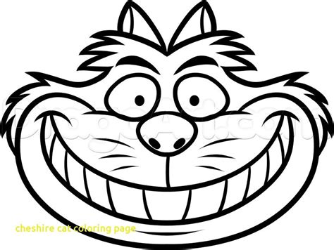 cheshire cat coloring page  file svg png dxf eps