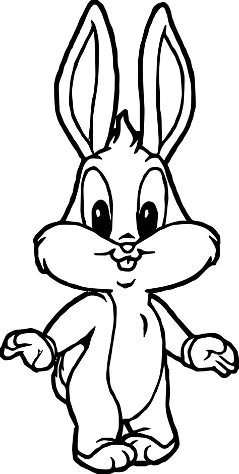 baby rabbit coloring pages information