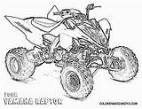 Coloring Pages Wheeler Atv Four Raptor Quad Rzr Sketch Yamaha Fourwheeler Drawing 700r Sheets Printable Color Wheelers Boys Truck Getdrawings sketch template