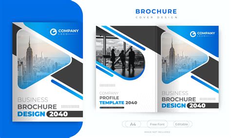 brochure cover design  company profile grafico por kamrangd