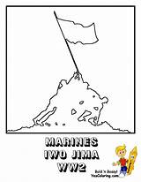 Iwo Jima Army Military Designlooter Corp sketch template