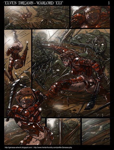 elves dreams donor commission warlord elf page 1 by ganassa hentai foundry