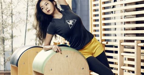 Uee Shows Off Her Flexibility In New Photoshoot ~ Daily K