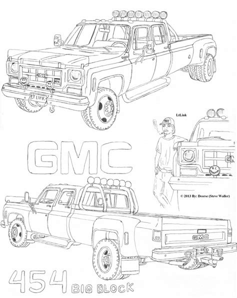 gmc coloring pages  getcoloringscom  printable colorings pages