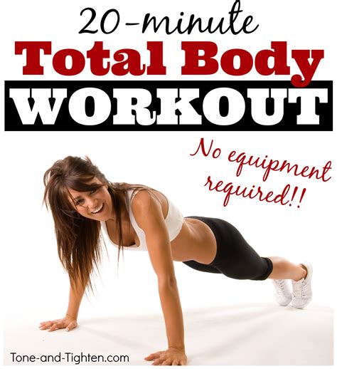 New Year’s Day Total Body Workout Tone And Tighten