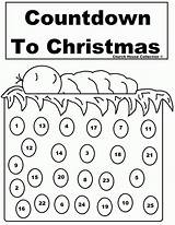 Advent Calendar Coloring Christmas Jesus Pages Kids Baby Printable Activities Sunday School Countdown Children Color Church Christian Crafts Preschool Family sketch template