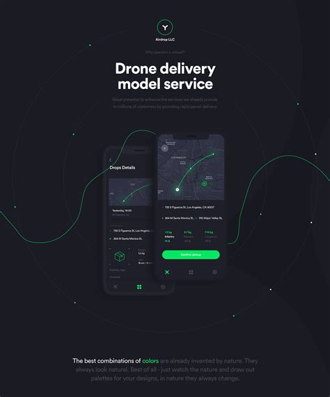 airdrop drone delivery service  behance    idea    timeline move