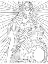 Mythology Norse Adult sketch template