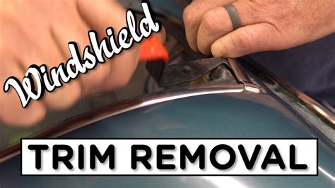 windshield trim removal windshield molding removal tool youtube