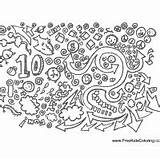 Coloring Surfnetkids Pattern Doodle Previous Pages sketch template