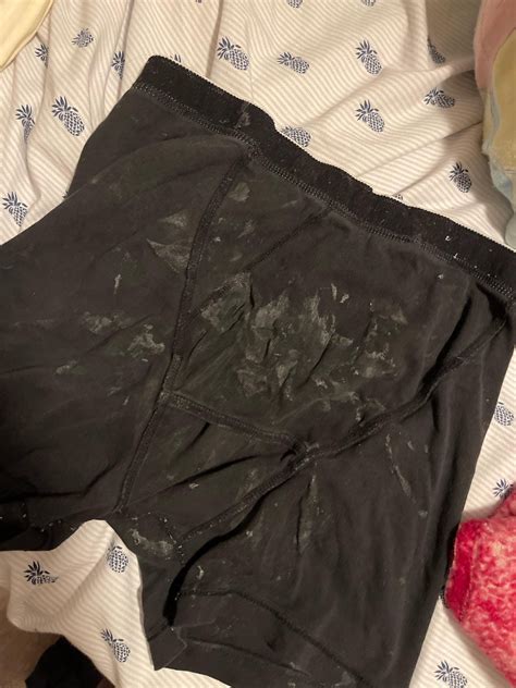 My Dads Cum Dried Underwear R Cumstained